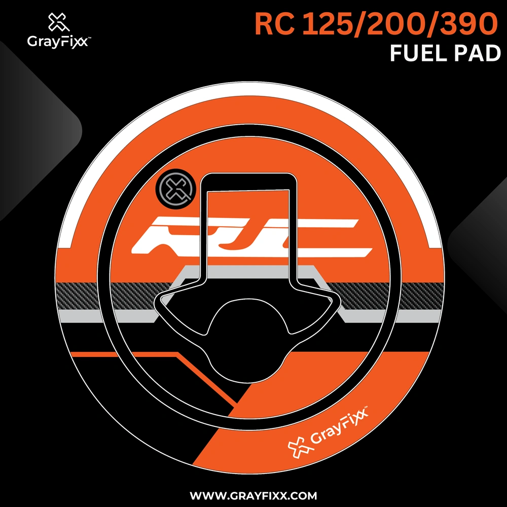 RC 125/200/250/390 Fuel Pad | Premium 3D Gel Fuel Pad, Pack of 1